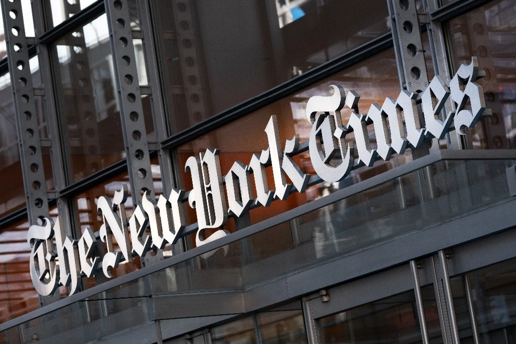 Edificio de The New York Times, en imagen de archivo. Foto Ap
