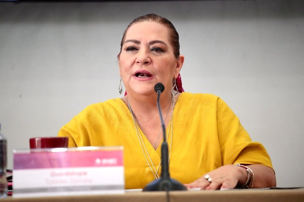 La consejera presidenta del INE, Guadalupe Taddei. Foto Luis Castillo / archivo 