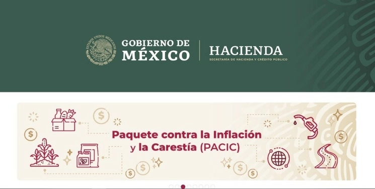 Poco antes de las 4 de la tarde, la página de la Secretaría de Hacienda y Crédito Público volvió a operar. Imagen tomada del sitio https://www.gob.mx/shcp
