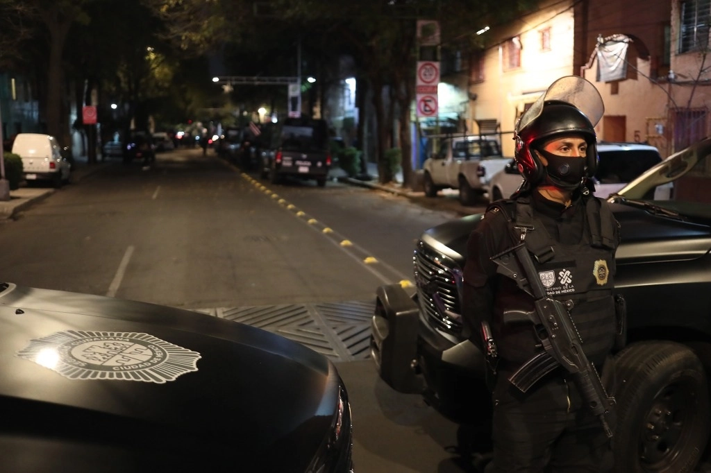El operativo conjunto de la SSC, FGJ y GN se realizó en la alcaldía Gustavo A. Madero. Foto LA JORNADA/Archivo
