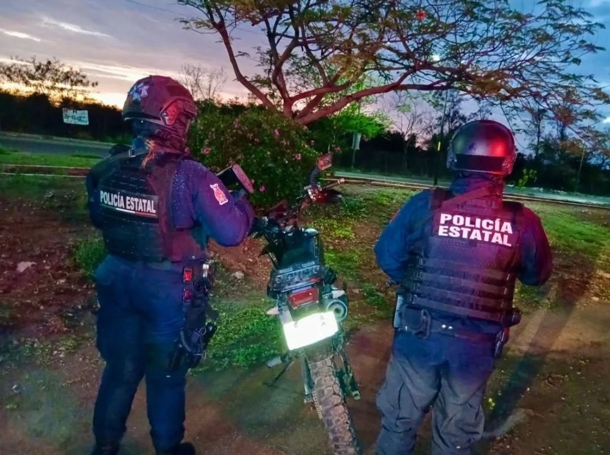 Conductores que transitaban por la carretera internacional México 15 dieron aviso a las autoridades tras percatarse de los cadáveres abandonados; la policía municipal de Ahome acordonó la zona. Foto 