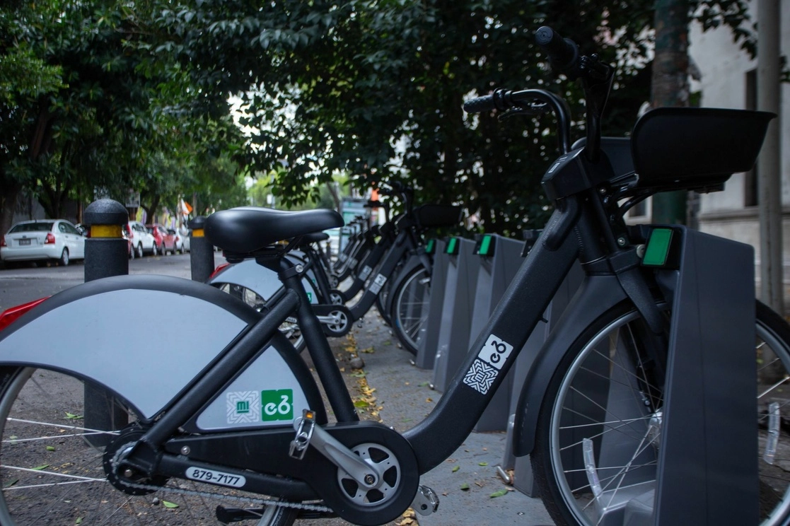 Unidades del servicio de EcoBici en la Ciudad de México. Foto Cuartoscuro 