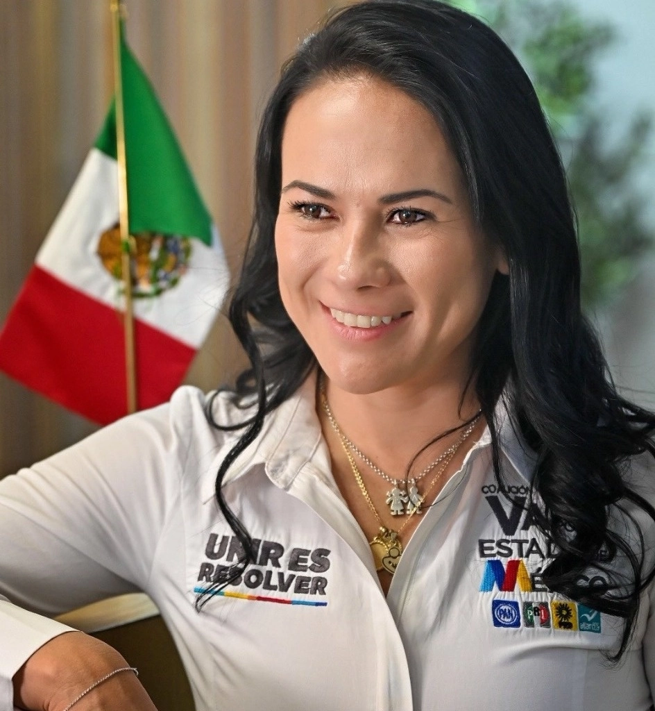 Alejandra del Moral, ex candidata a gobierno de Edomex por el PRI, decidió renunciar la diputación plurinominal para las próximas votaciones. Foto @AlejandraDMV