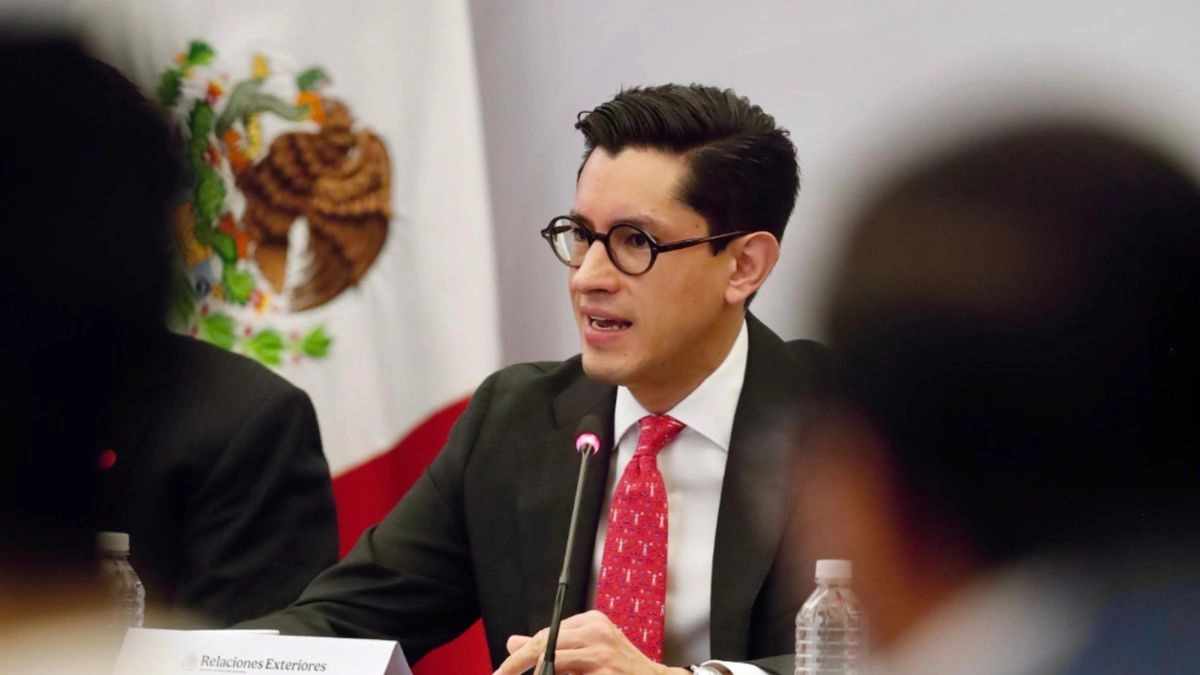 Roberto Velasco Álvarez, jefe de la Unidad para América del Norte de la Secretaría de Relaciones Exteriores. Foto 