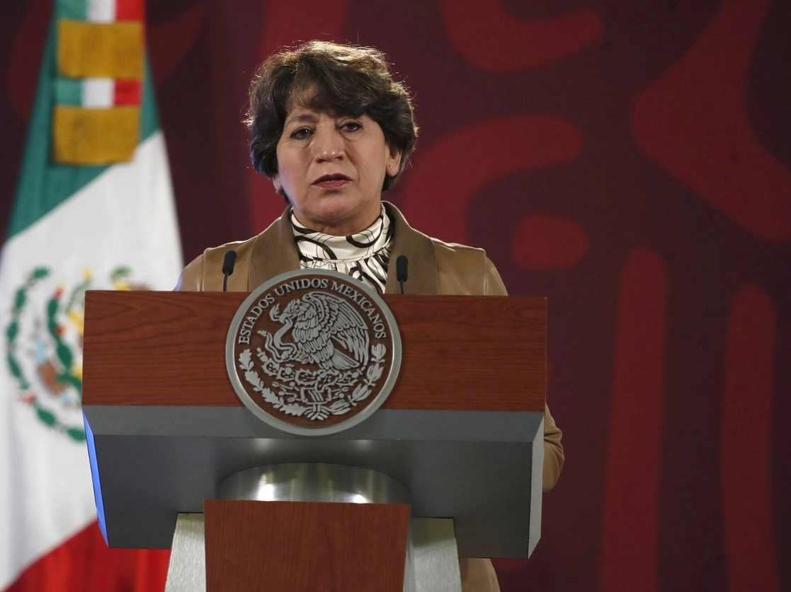 Con una encuesta, Morena concluyó que los habitantes del estado de México ubican a Delfina Gómez como la aspirante con mayor reconocimiento en la entidad. Foto Cristina Rodríguez / Archivo