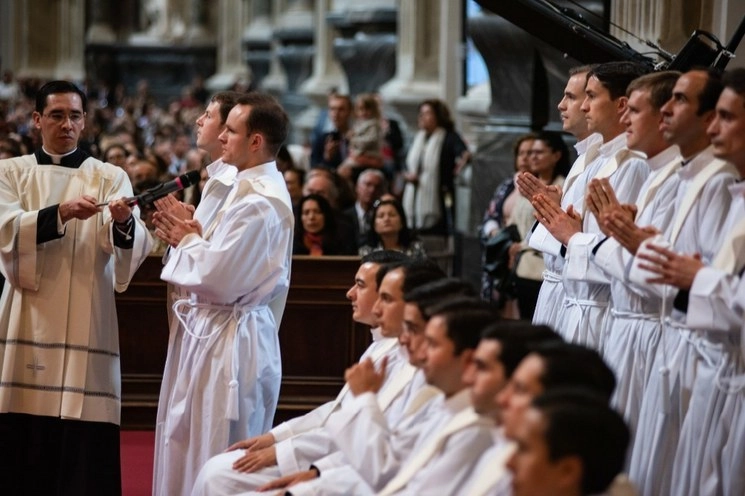 Integrantes de Los Legionarios de Cristo en imagen de archivo. Foto tomada de la página de Facebook @legionariosdecristo


