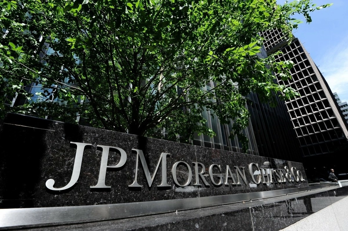 El banco estadunidense JP Morgan. Foto Afp/ Archivo