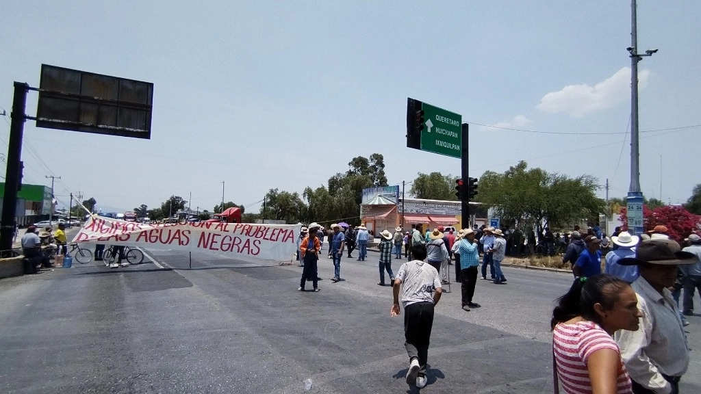El módulo de riego de Actopan está integrado de campesinos tanto de ese municipio como de San Salvador, Santiago de Anaya, Ixmiquilpan y otros del Valle del Mezquital. Foto Ricardo Montoya 