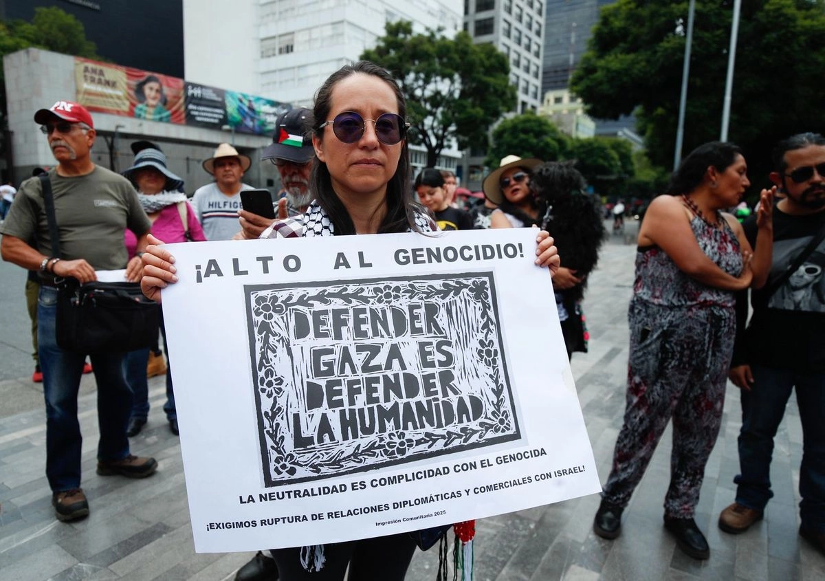 La clase trabajadora mexicana no puede estar exenta de condenar el genocidio por parte del Estado de Israel, que ha dejado como saldo 64 mil palestinos muertos, la mayoría de ellos mujeres y niños. 