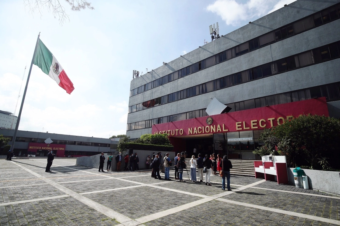 Las instalaciones del INE en la Ciudad de México. Foto Cristina Rodríguez / Archivo
