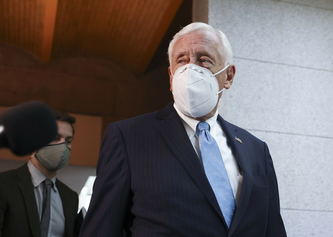 Steny Hoyer, líder de la mayoría demócrata en la Cámara de Representantes. Foto Afp