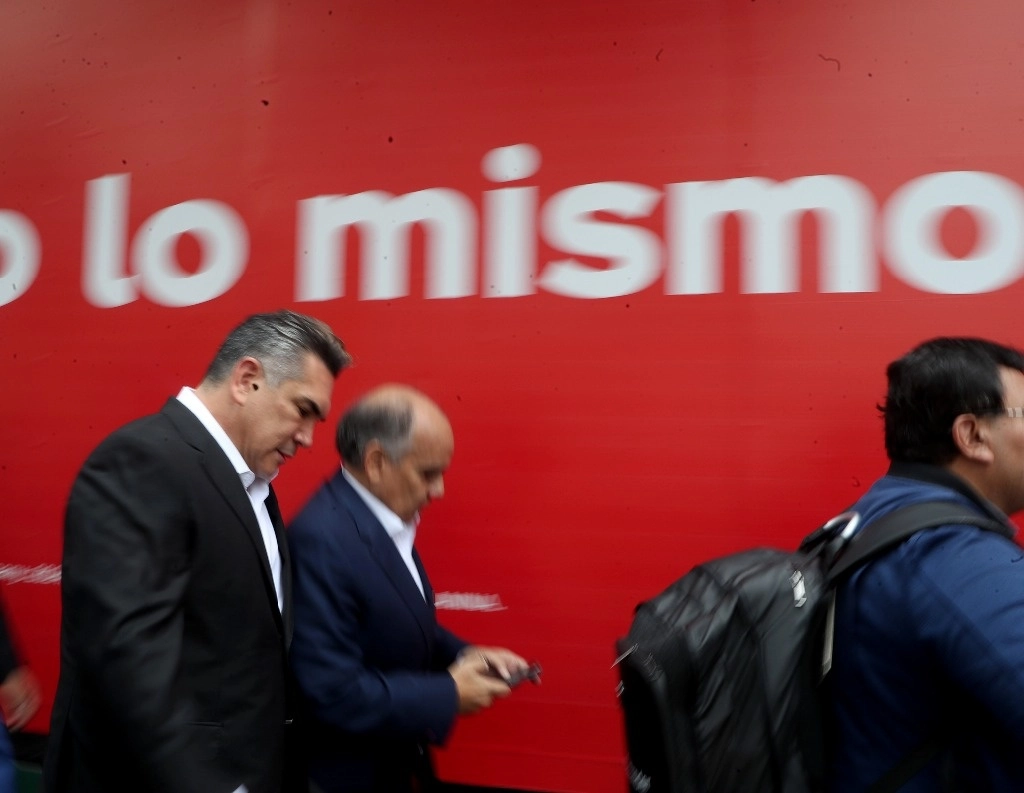 Alejandro Moreno, dirigente nacional del PRI responsabilizó al gobierno federa de lo que pueda pasar a legisladores del tricolor ante supuestas amenazas que están recibiendo. Foto Alfredo Domínguez