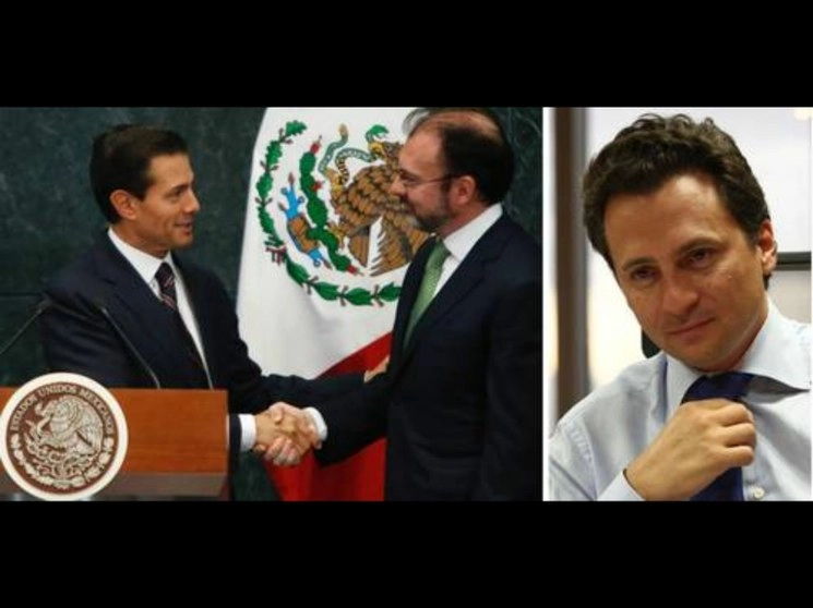 Los nombres de Enrique Peña Nieto y Luis Videgaray salieron a relucir en la denuncia presentada por Emilio Lozoya. Foto Francisco Olvera y María Meléndrez Parada / Archivo 