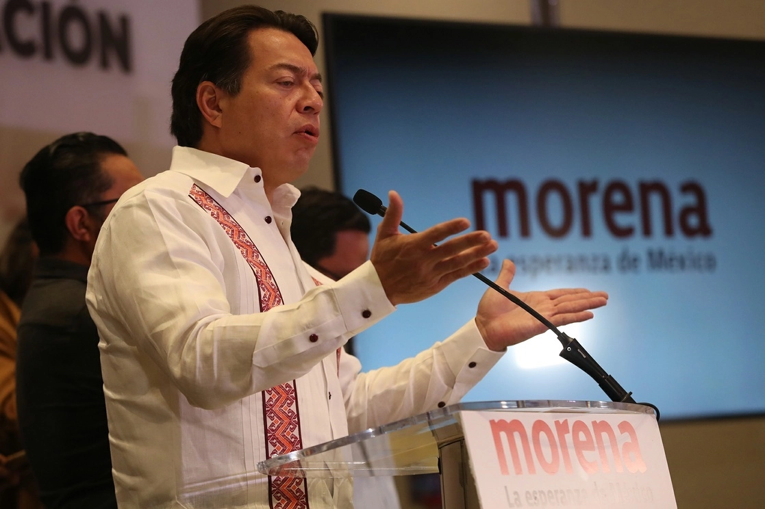 El dirigente nacional de Morena, Mario Delgado. Foto José Antonio López / Archivo 