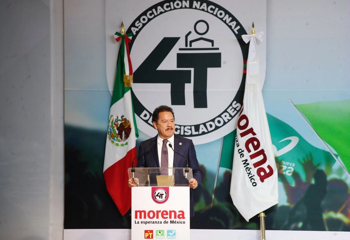 El coordinador de Morena en la Cámara de Diputados, Ignacio Mier. Foto Cristina Rodríguez / Archivo
