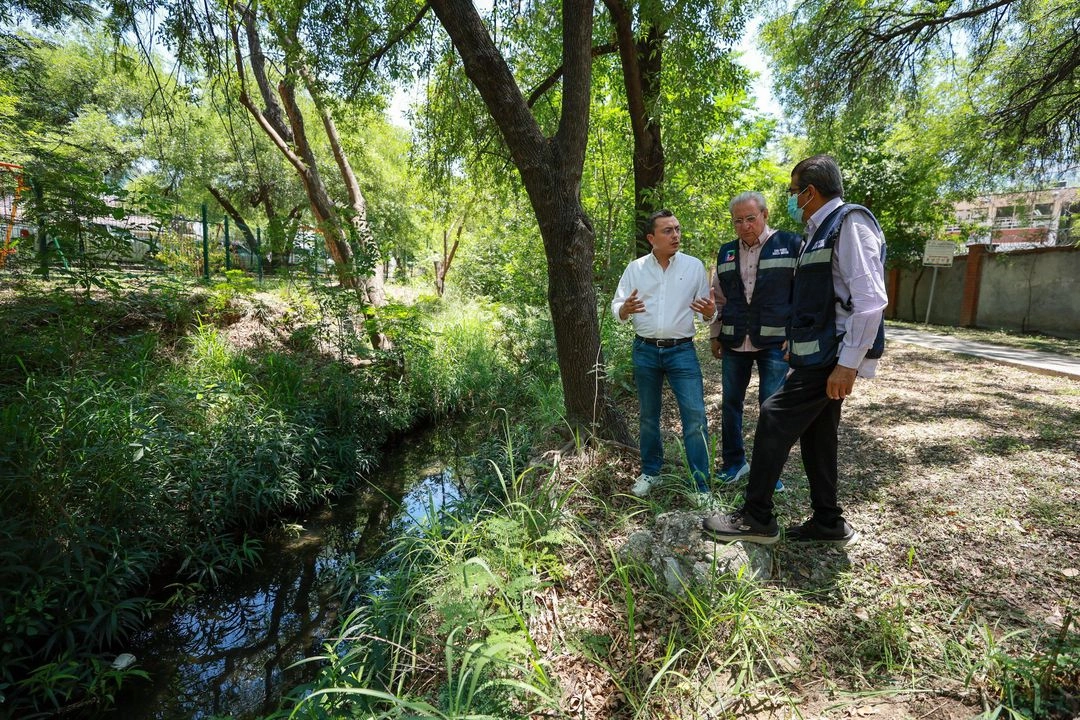 De acuerdo con vecinos, la afectación al arroyo se ha registrado por varios años. Foto 