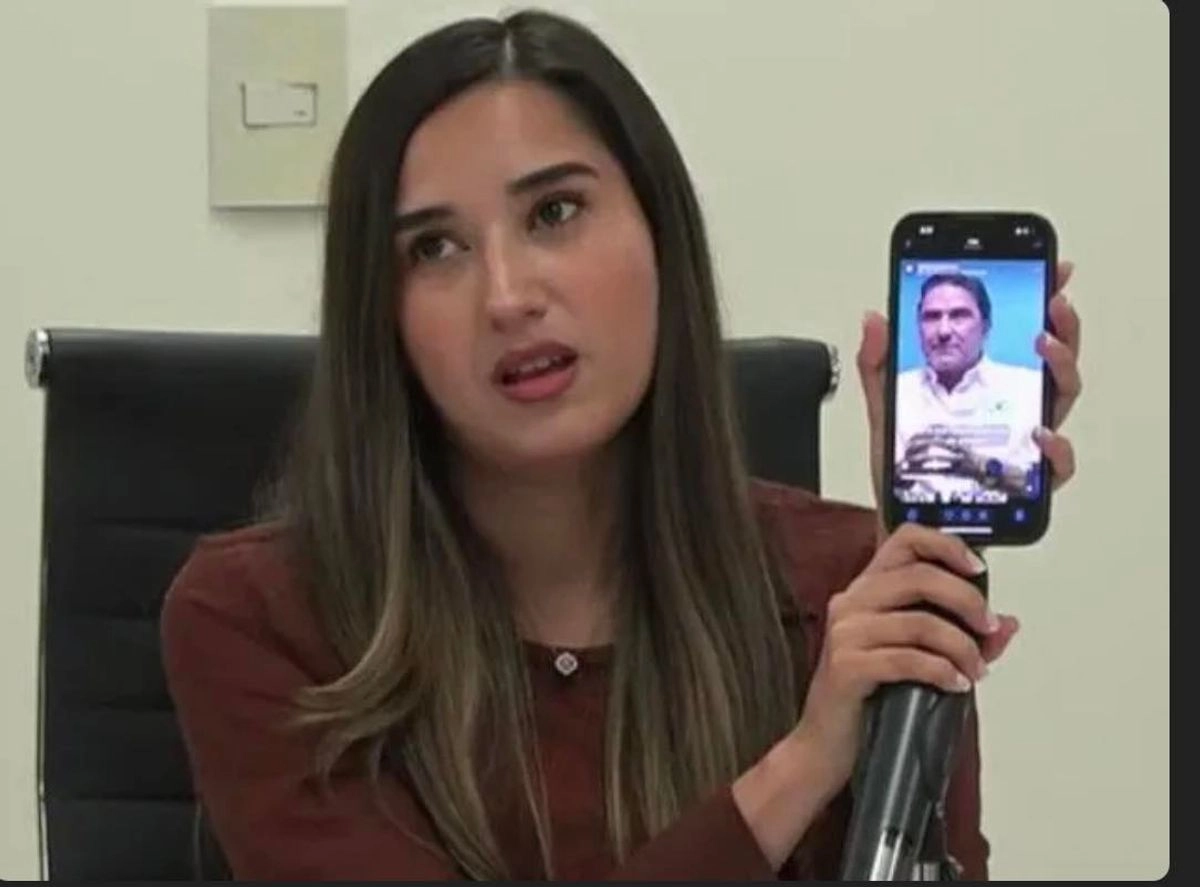 La diputada Katalyna Méndez Cepeda en el Congreso de Tamaulipas consideró que los comentarios del dirigente del PVEM  a l referirse a ella como una "niña" tienen una connotación violenta y machista. Foto  