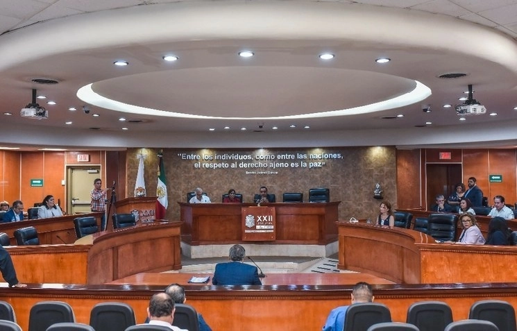 Una sesión del Congreso de Baja California. Foto Cuartoscuro / Archivo
