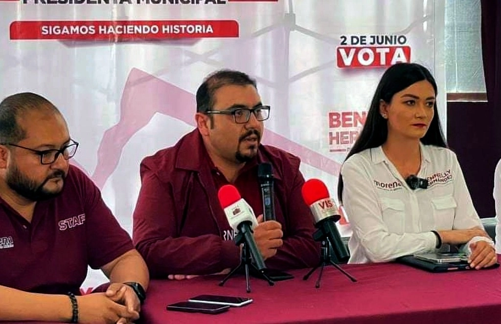 Ernesto González Romo, candidato a diputado local por Morena en Zacatecas denunció campaña negra contra su partido. Foto La Jornada