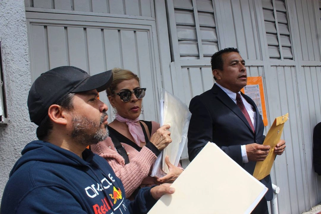 Integrantes del Sindicato Único de Trabajadores del Poder Judicial reclamaron la emisión de una convocatoria ilegal para la renovación de su dirigencia. Foto