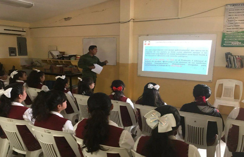 Alumnos de educación básica en Tamaulipas. Foto