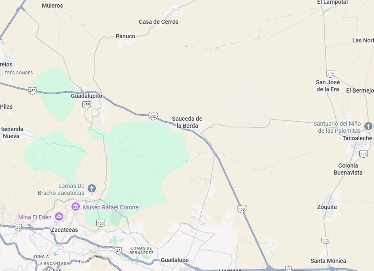 En el municipios de Saceda de la Borda, Zacatecas se han registrado siete desapariciones en menos de 15 días. Habitantes piden a las autoridades investigar. Foto 