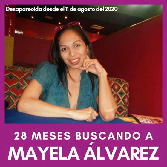 El pasado 11 de agosto se cumplieron tres años de la desaparición de Mayela Álvarez en Monterrey, Nuevo León. Foto @DondeEstaMaye