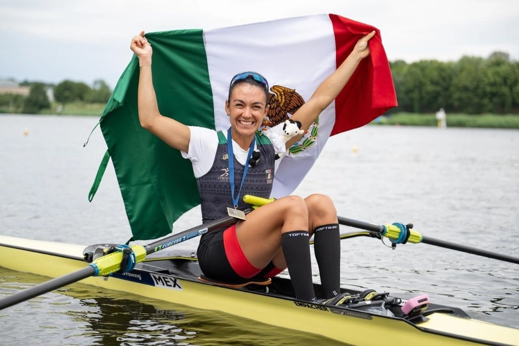 La deportista mexicana, Kenia Lechuga en imagen de archivo. Foto Conade
