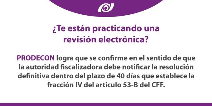 Imagen del portal en twitter de Prodecon