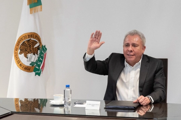 El dirigente de la FSTSE, Marco Antonio García Ayala en imagen de archivo. 