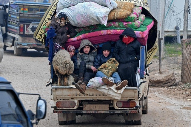 Desde diciembre, los combates han desplazado a más de 800.000 personas, según la ONU. Foto Afp