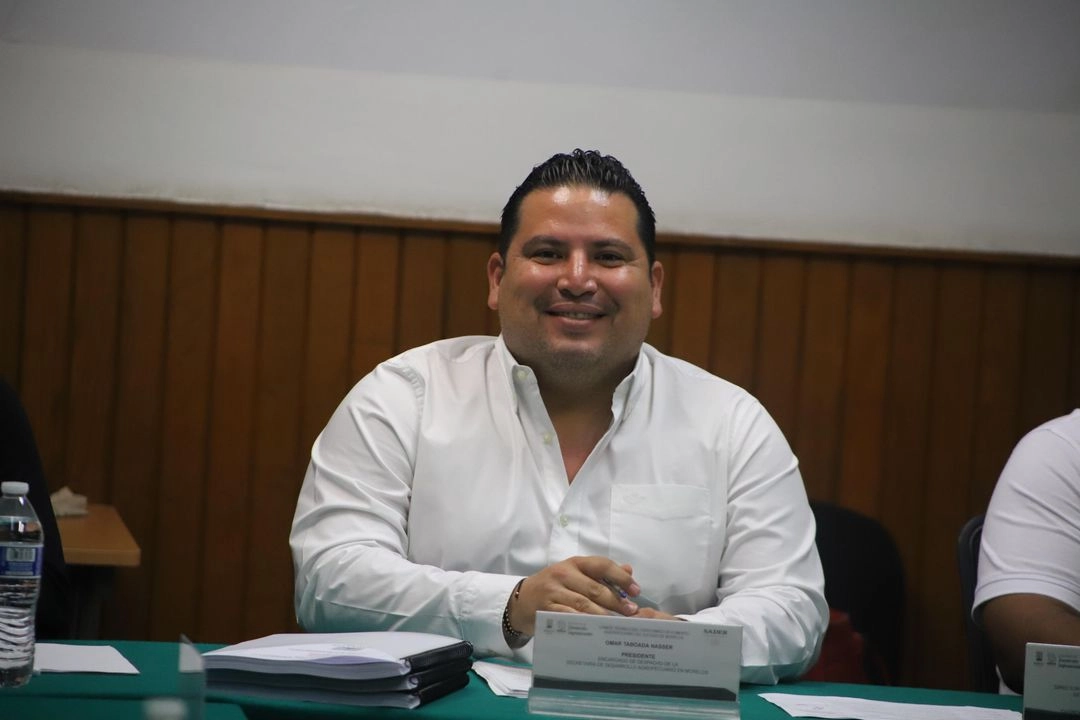 Omar Taboada Nasser se desempeñó como secretario de Desarrollo Agropecuario (Sedagro) de Morelos durante la pasada administración de Cuauhtémoc Blanco Bravo. Foto Tomada de X 