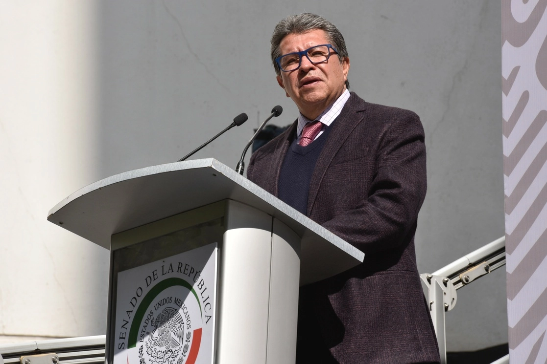 El coordinador de los senadores de Morena, Ricardo Monreal. Foto Yazmín Ortega Cortés / Archivo