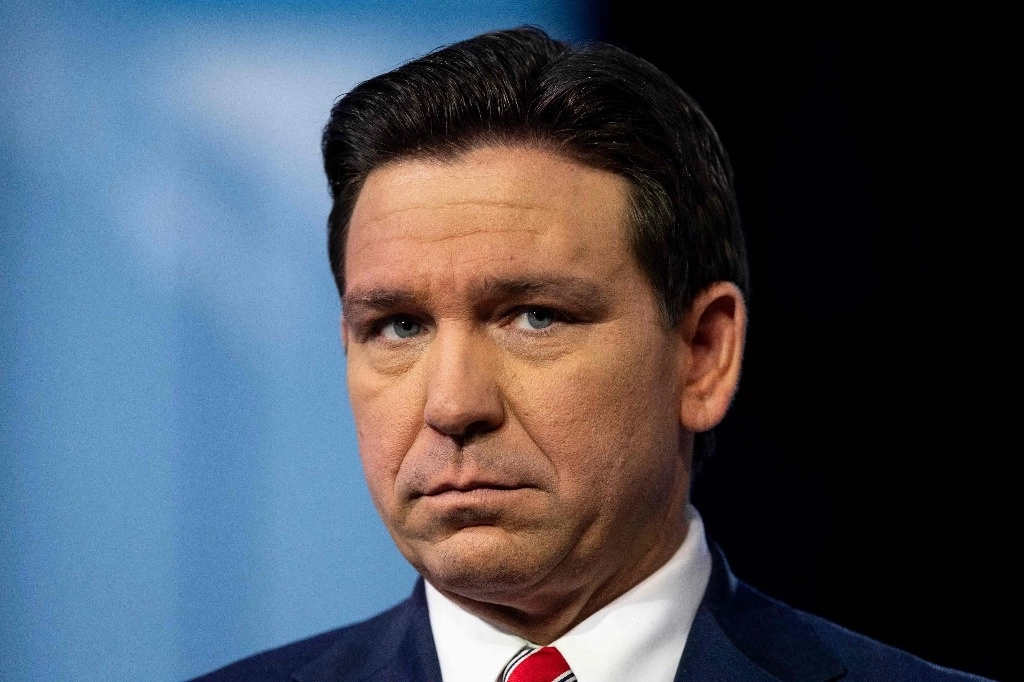 El gobernador del estado de Florida, Ron DeSantis, suspendió su campaña por la nominación presidencial republicana. La imagen, del 9 de enero de 2024. Foto Afp