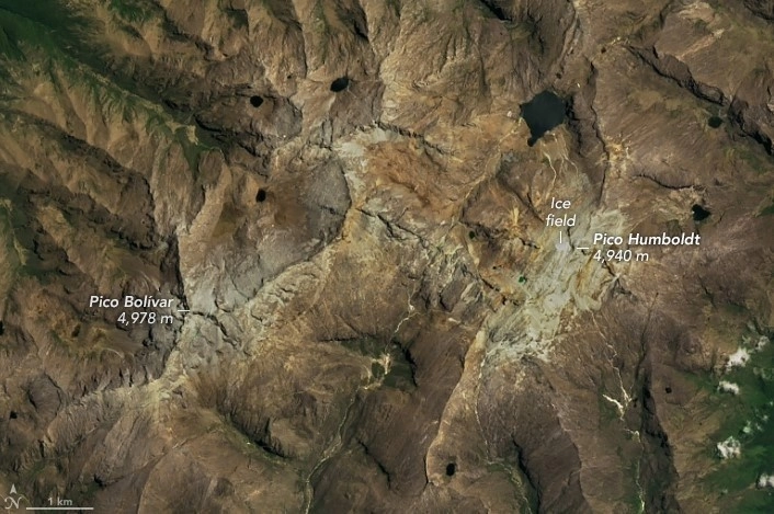El glaciar Humboldt ha estado durante mucho tiempo en lo alto de la Sierra Nevada de Mérida, una cordillera en la extensión norte de la Cordillera de los Andes de América del Sur. Foto Europa Press