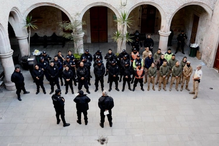 La policia estatal de Jalisco asumirá las tareas de seguridad en el municipios de San Juan de los Lagos. Foto @MacedonioTamez