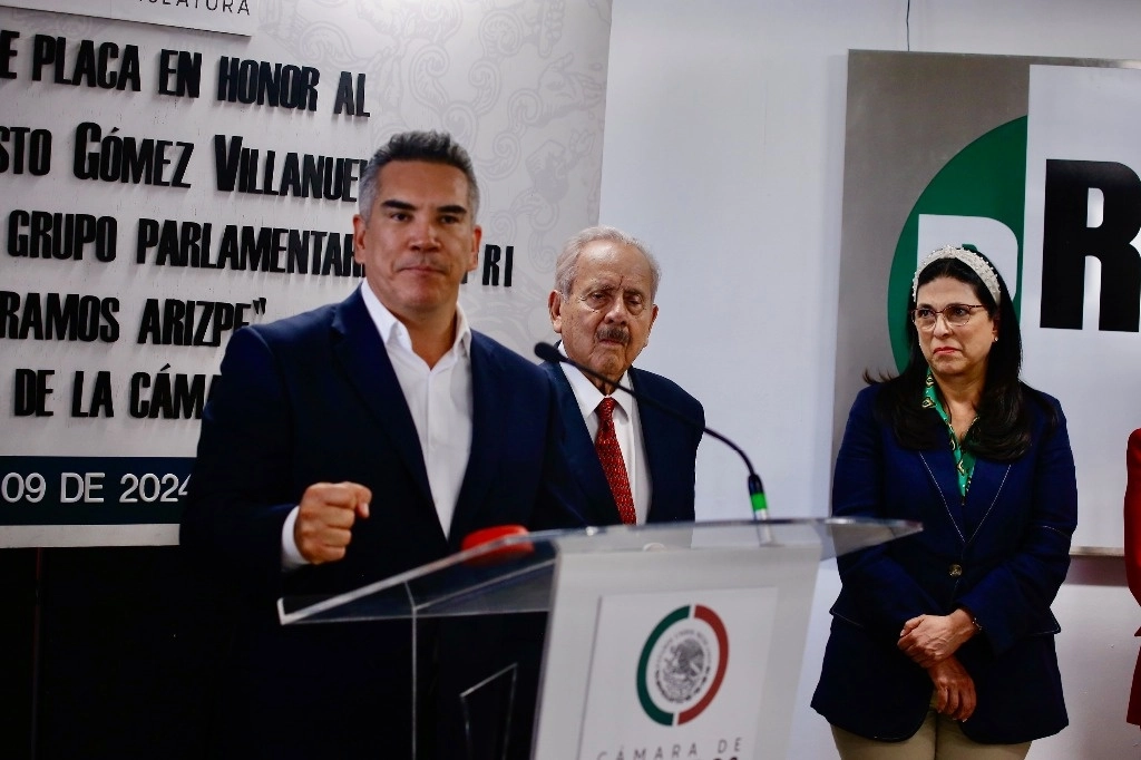 Alejandro Moreno Cárdenas, dirigente nacional del PRI. Foto María Luisa Severiano