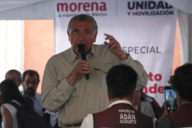 El ex secretario de Gobernación descartó que el panorama electoral para contender por la presidencia de México en 2024 "pinte" para una posible alianza entre los morenistas  y Movimiento Ciudadano. Foto Cuartoscuro / Archivo