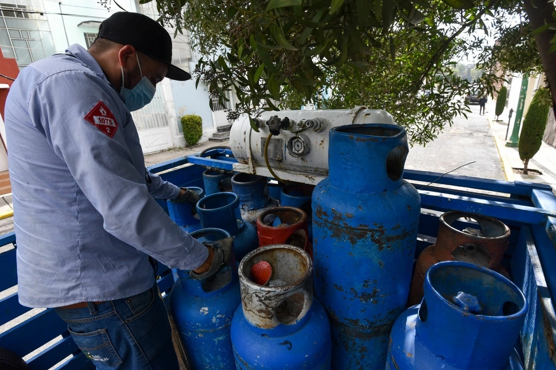 Distribución de gas en el Valle de Toluca. Foto Cuartoscuro 