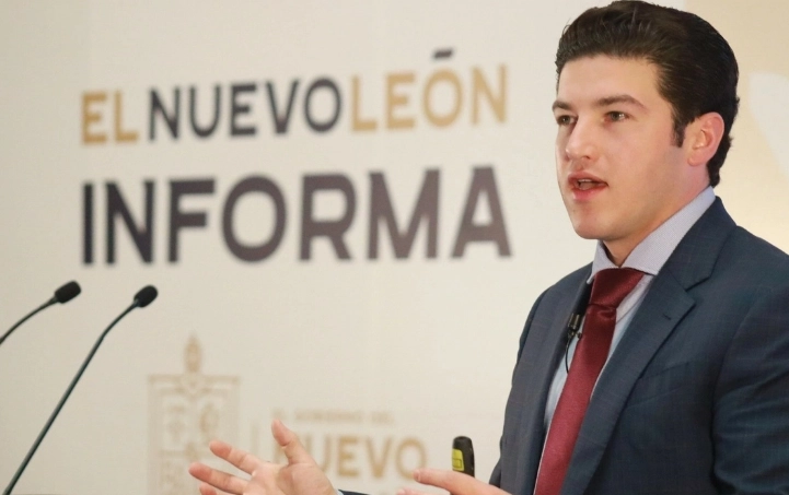 Samuel García, gobernador de Nuevo León descartó el cierre de la refinería de Cadereyta. Foto @gobiernonuevoleon 