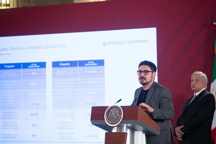 El titular de Sedatu, Roman Román Meyer Falcón en imagen de archivo. Foto Pablo Ramos