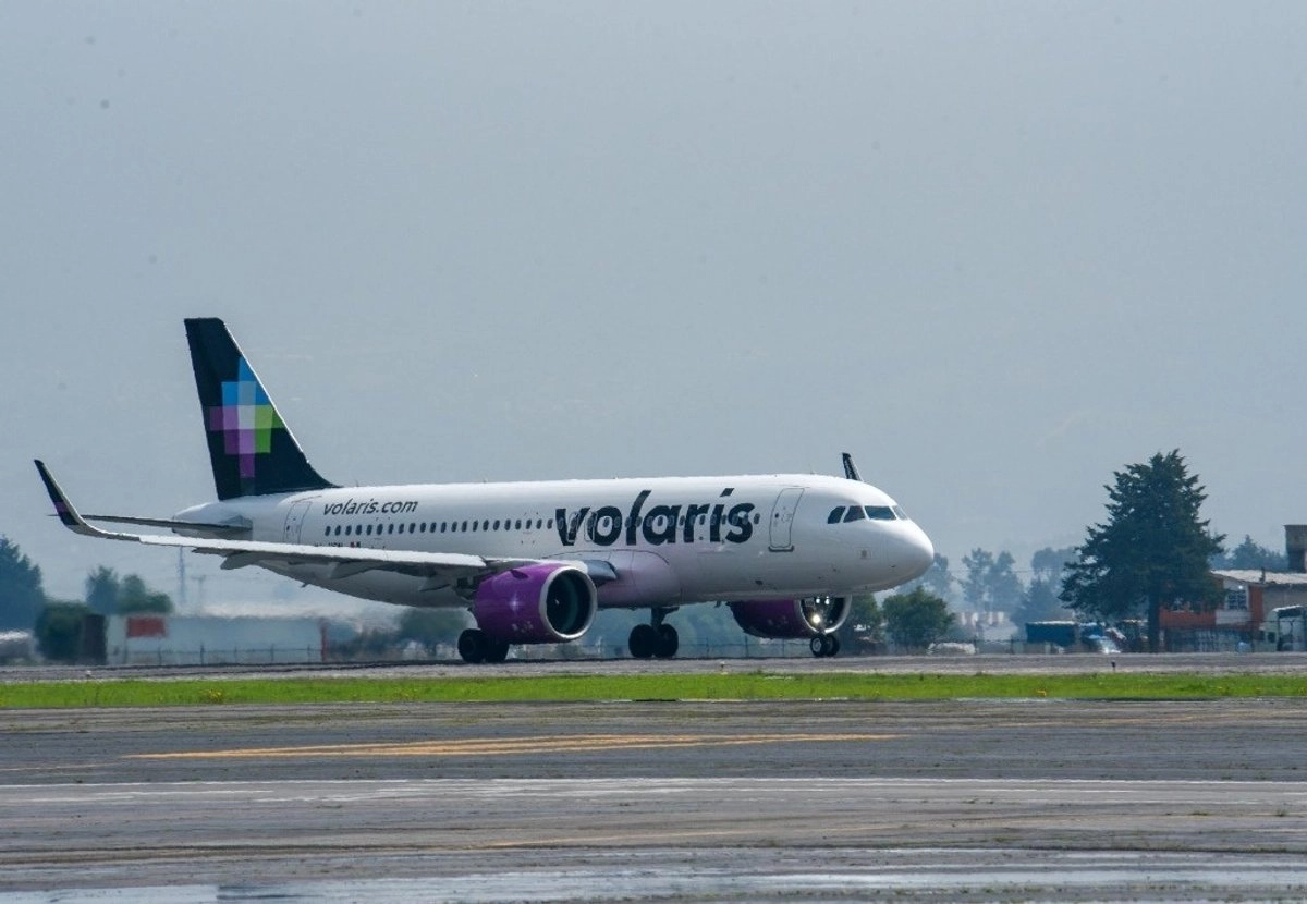 Avión de Volaris en imagen de archivo. Foto 