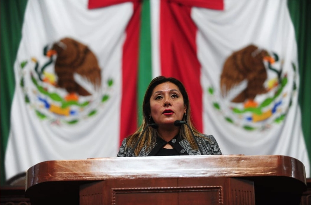 La presidenta de la Comisión de Participación Ciudadana, Xóchitl Bravo, de Morena, hizo un llamado a la Secretaría de la Contraloría General para que audite el presupuesto participativo ante las denuncias de vecinos. Foto tomada del Twitter de @GPMorenaCdMex