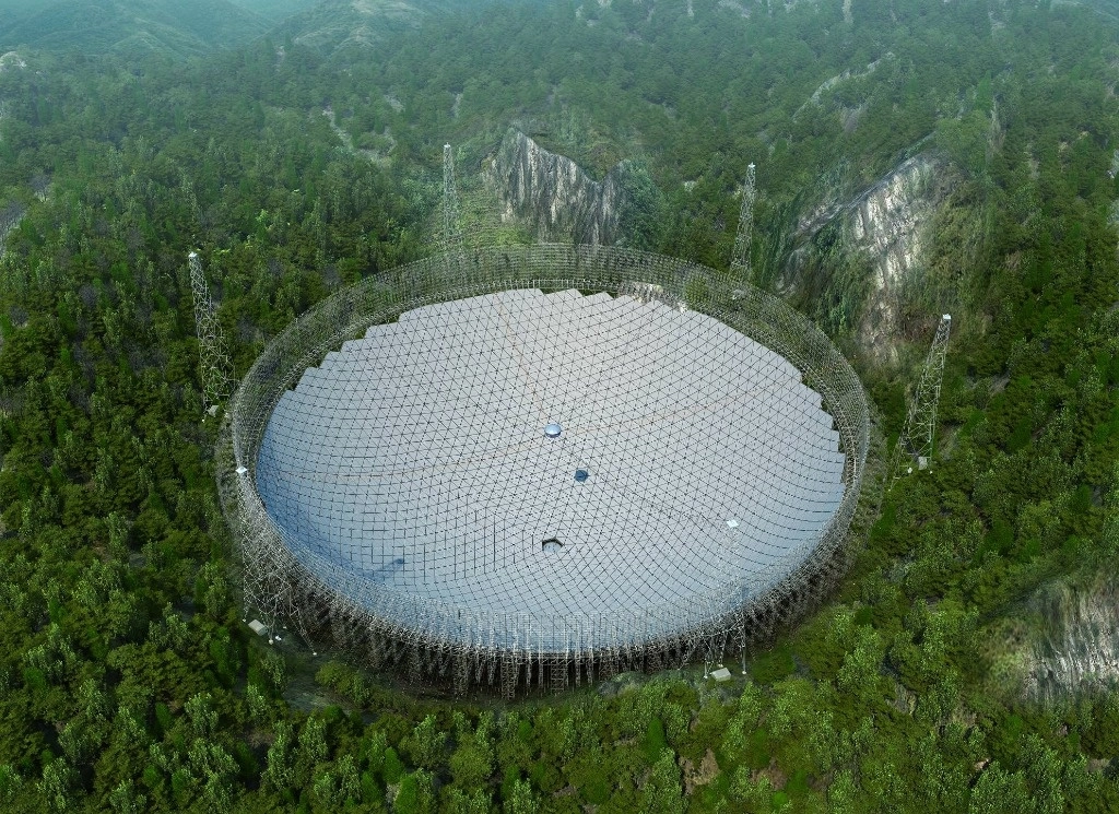 El FAST da a los investigadores del mundo una poderosa herramienta para descubrir los misterios del universo. Foto tomada de la página oficial del FAST