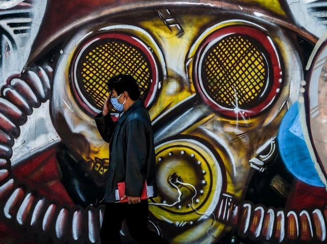 En Bogotá, Colombia. Foto Afp 