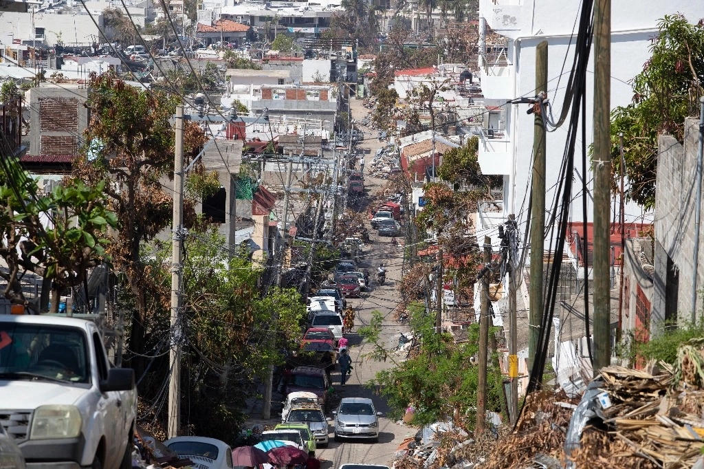La colonia Icacos, en una de las partes altas de Acapulco, ha sido escenario de asesinatos. Foto Alfredo Domínguez