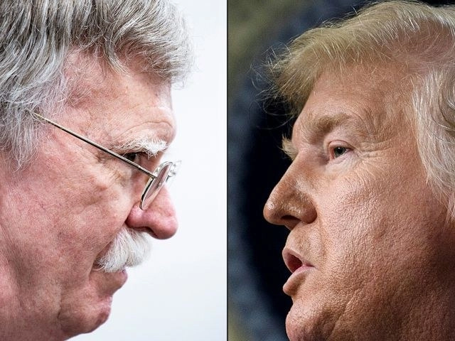 El presidente de Estados Unidos, Donald Trump, incrementó sus ataques contra su ex asesor de seguridad nacional John Bolton. Foto Afp 