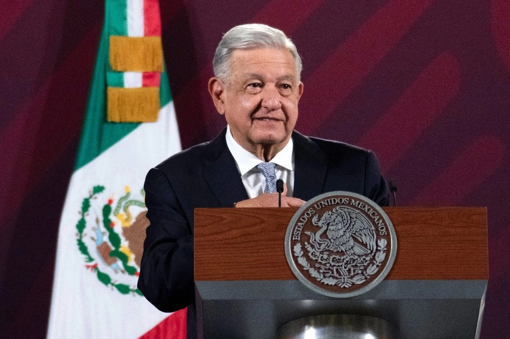 El presidente Andrés Manuel López Obrador informó que tiene covid-19. Foto Presidencia / Archivo