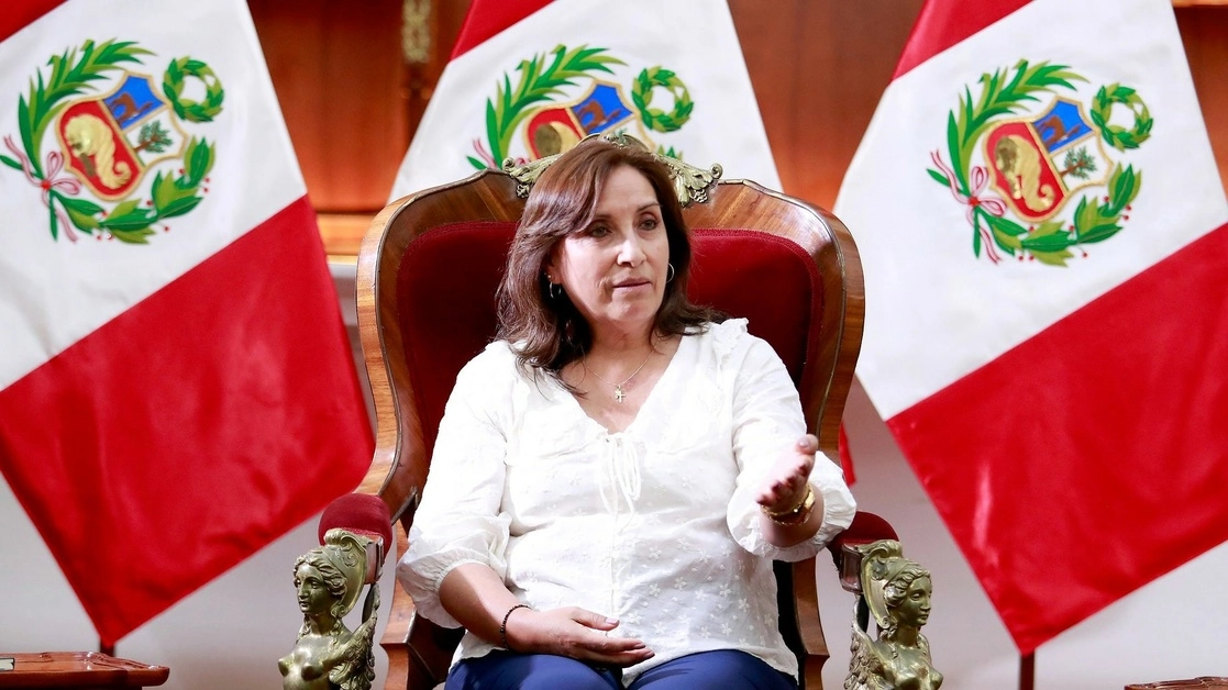 La presidenta de Perú, Dina Boluarte. Foto Europa Press