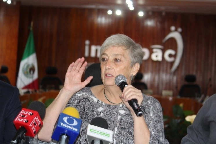 Ana Isabel León Trueba fue cesada del Instituto Morelense de Procesos Electorales y Participación Ciudadana, debido a que fue acusada de “dilatar” una investigación. Foto Rubicela Morelos